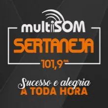 Logo Rádio Multisom Sertaneja