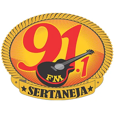 Logo 91 FM Sertaneja