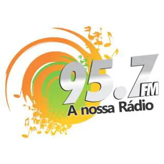 Logo Nossa Rádio 95.7 FM Horizontina