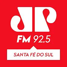 Logo Jovem Pan FM Santa Fé do Sul